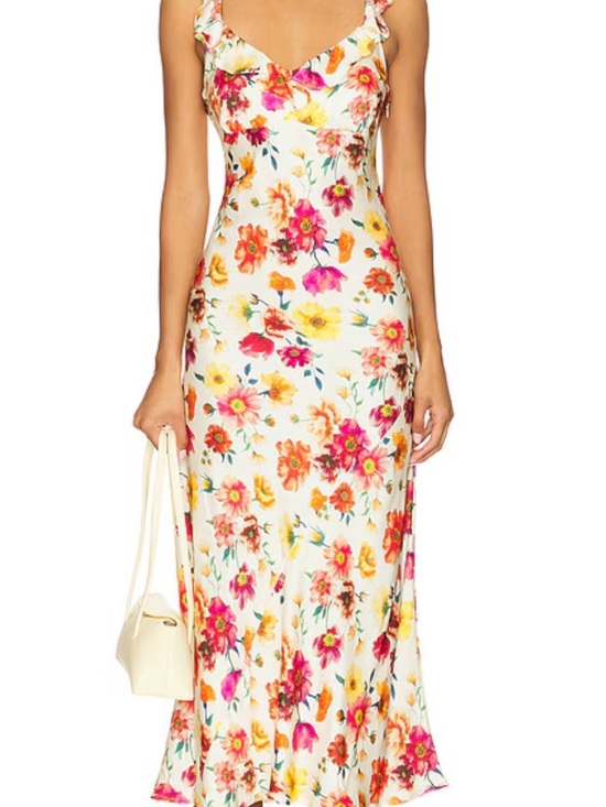 Astr Dresses & Skirts - Astr NWOT  $148 Zoie Floral Print Midi Dress